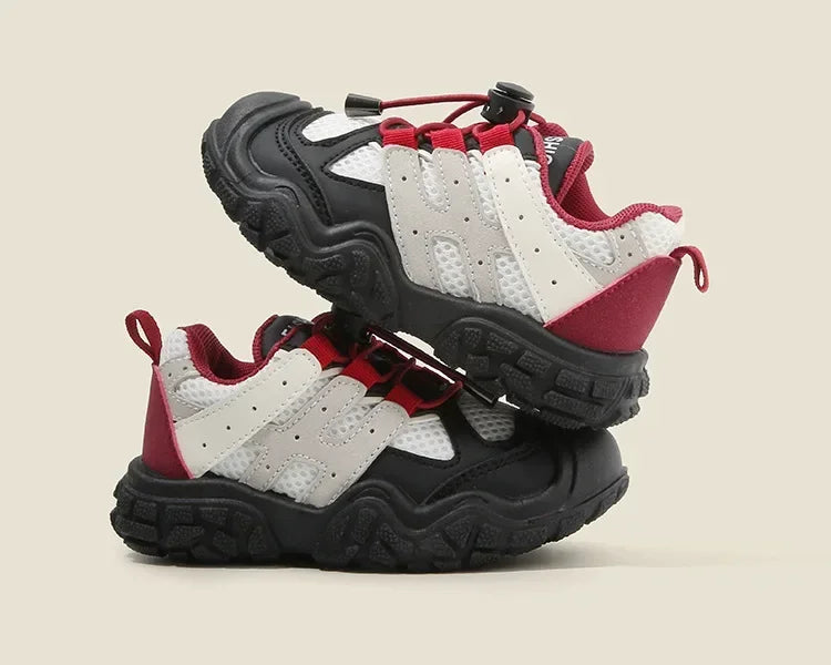 Kids Casual Footwear Boy Girl Outdoor Lightweight Running Sports Shoes Crash Resistant Toe Baby Infant Toddler Children Sneakers