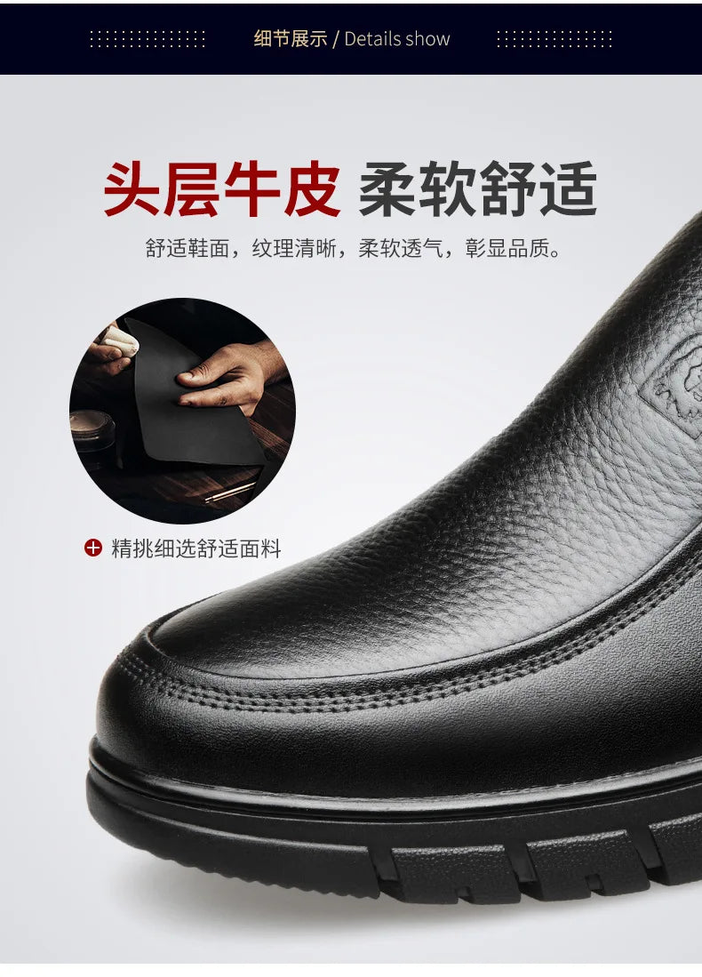 Handmade Men Shoes Genuine Leather Casual Shoes Sneaker for Men Platform Walking Shoes Outdoor Footwear Loafers Zapatos De Mujer