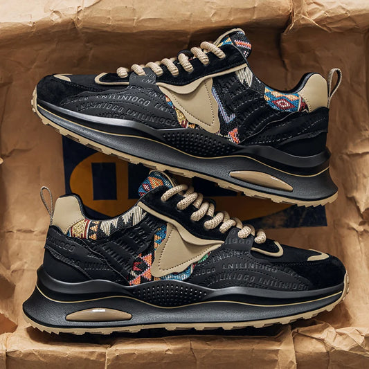 Men's Casual Sports Shoes - Stylish, Lightweight, Versatile & Comfortable Trendy Shoes for Street & Outdoor Wear