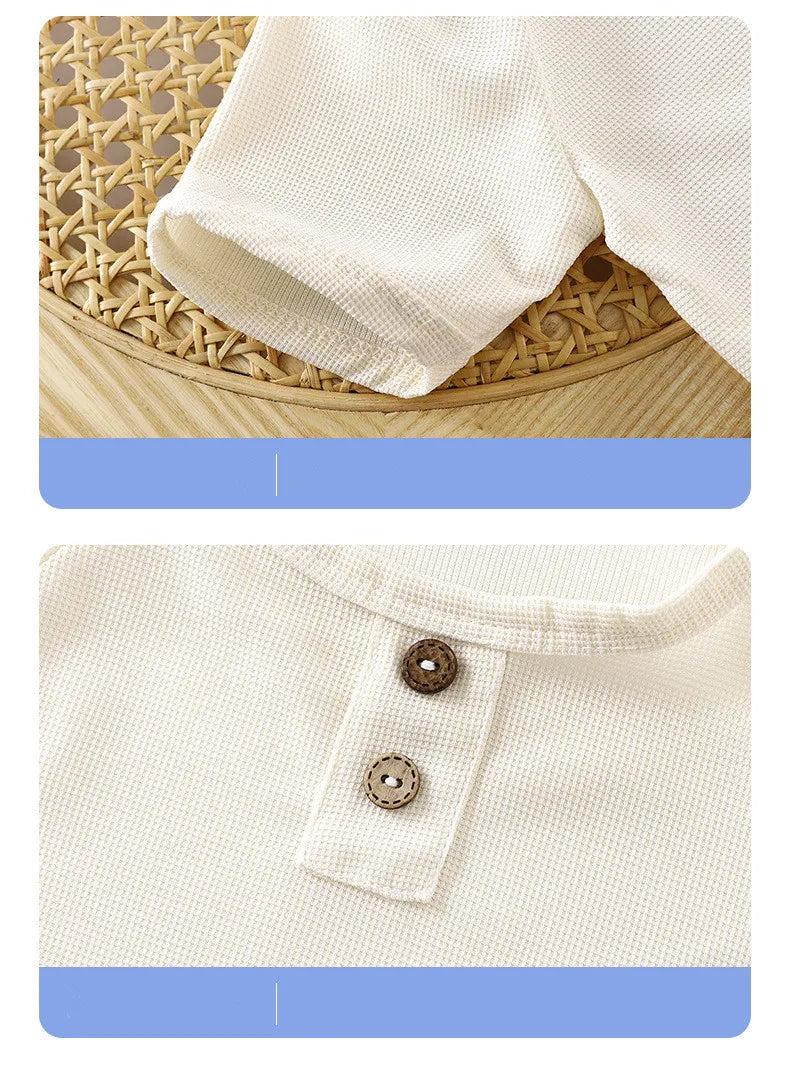 Pure Color Baby Boy Clothes Sets For Children School Sports Casual T-shirt + Shorts Suit Kids Tracksuit Clothing Outfits Summer