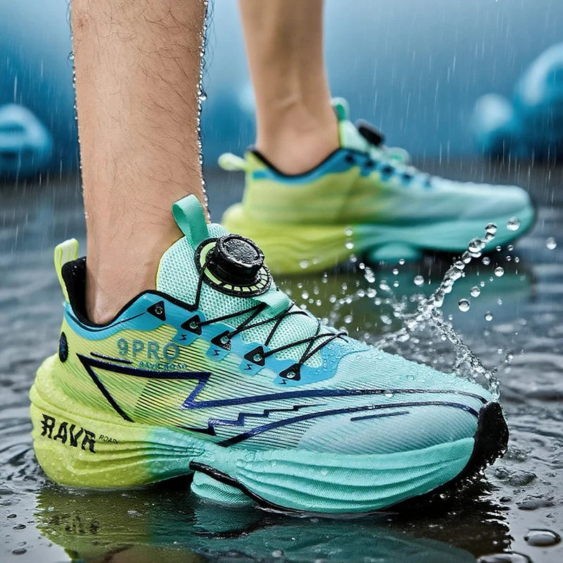 2025 New Men's Running Shoes Cushioning Carbon Plate Racing Marathon Athletic Shoes Comfortable Non-slip Sports Tennis Shoes