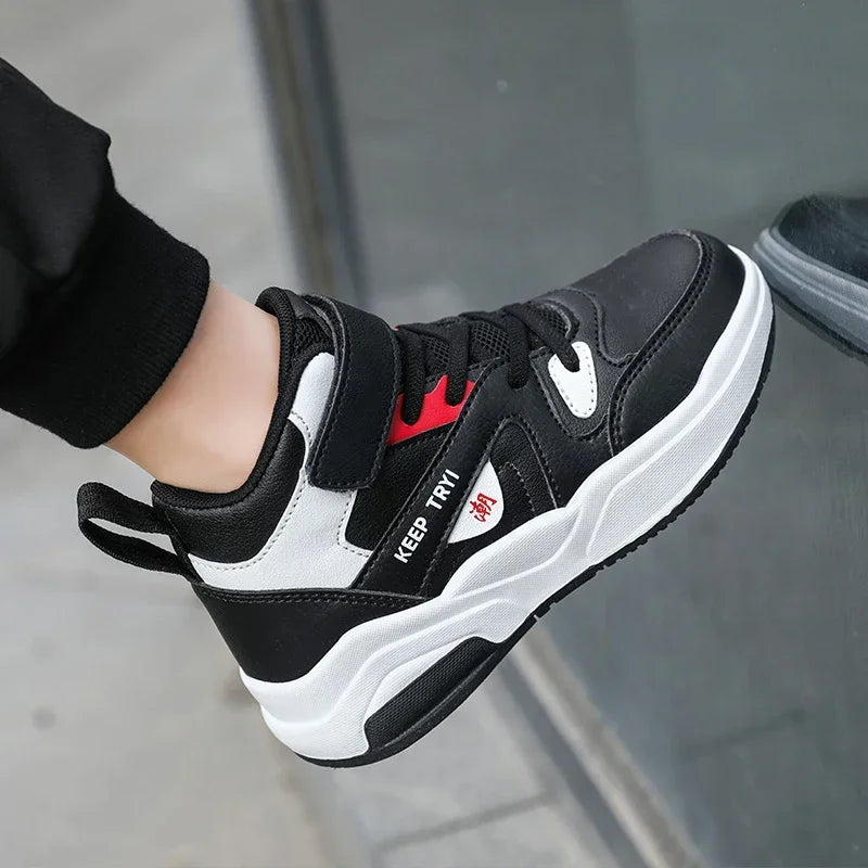 2025 Autumn Children Sneaker Boys Shoes Girls High Top Skateboard Shoes Kids Walking Sports Tennis Shoes for Boy  kids shoes