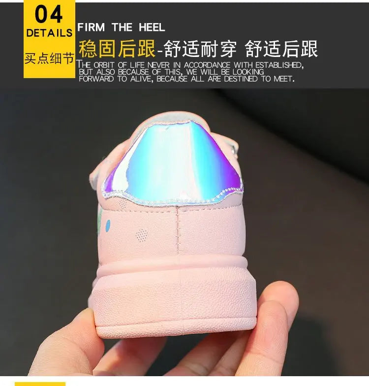 zapatillas Kid Shoe Kid Casual Shoe Spring 2023 New Kid sneakers Shoes Leather Upper Girl Shoe Kid Small White Shoes Board Shoes