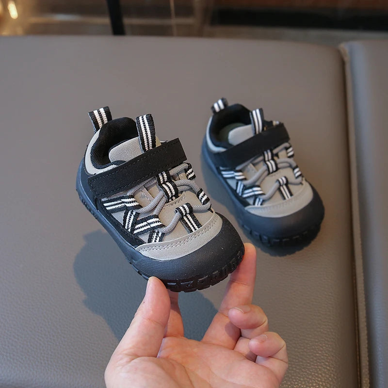 Baby Girls Casual Shoes Outdoor Children Sneakers Non-slip Soft Sole Toddler Kids Shoes Autumn Winter Comfortable Infant Shoes