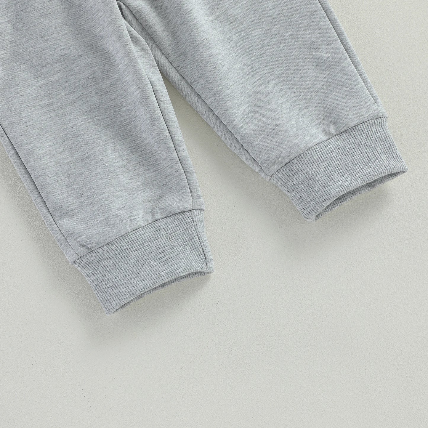 Pudcoco Newborn Baby Boy 2 Piece Outfits Solid Color Long Sleeve Sweatshirt and Elastic Pants for Toddler Fall Tracksuit 0-3T