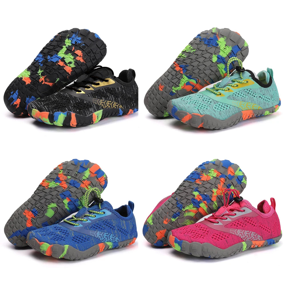Kids Water Shoes Children Barefoot Shoes Comfortable Soft Sports Shoes Breathable Lightweight Aqua Shoes for Outdoor Beach