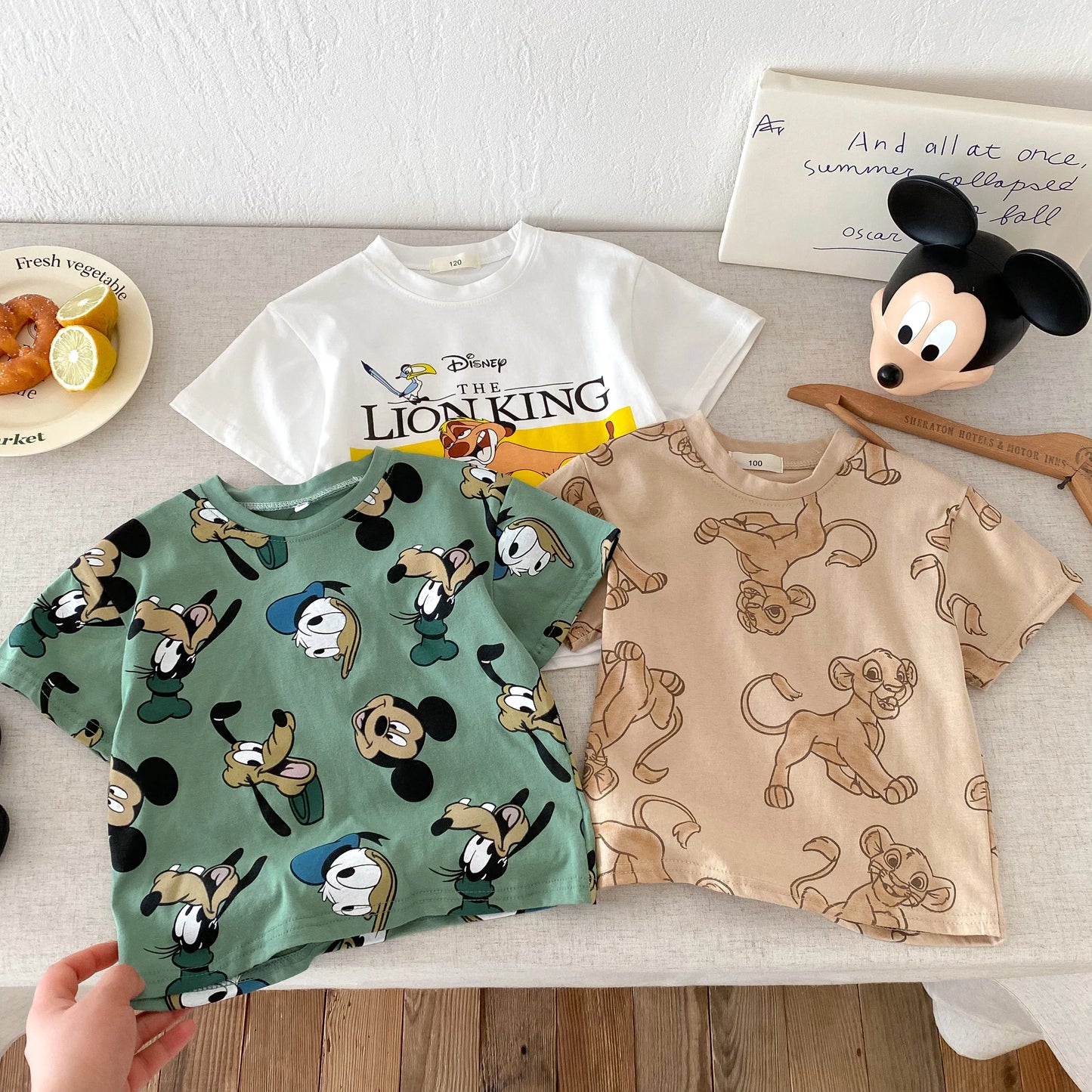 Cartoon Fashion Baby Boys Short Sleeve T-shirt 2025 Summer Clothing Loose Casual Children's Wear Tops Tees Kids Boy T Shirts