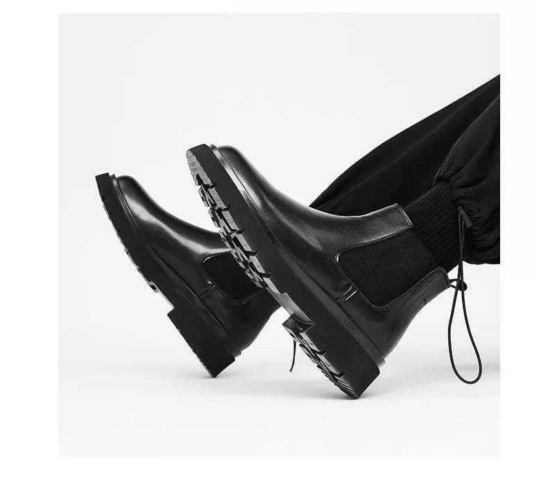 Boots Men Shoes Casual Shoes Classics Ankle Boots High Slip on  Office  Ventilate  Versatile Motorcycle