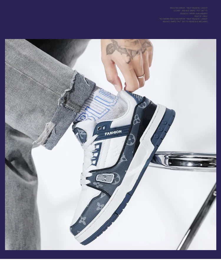 Classic High Quality Men Skateboard Shoes Low Cut Platform Men's Original Brands Sneakers Casual Luxury Designer Sneaker For Man