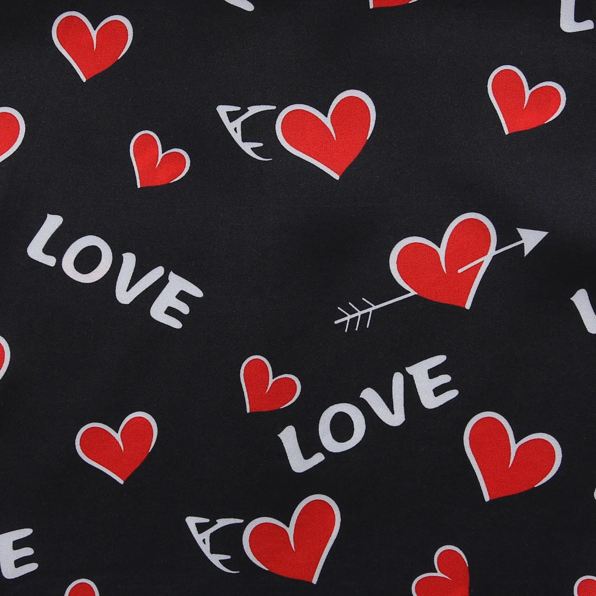 Baby Boys Valentines Day Outfits For Kids Short Sleeve Necktie Heart Print Shirts and Red Shorts Toddler Valentines Day Costumes