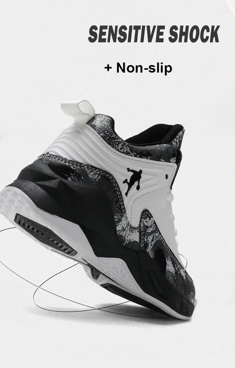 Children Sports Shoes 2025 Sneakers New Boys Brand Basketball Shoes for Kids Thick Sole Non-slip Child Boy Basket Trainer Shoes