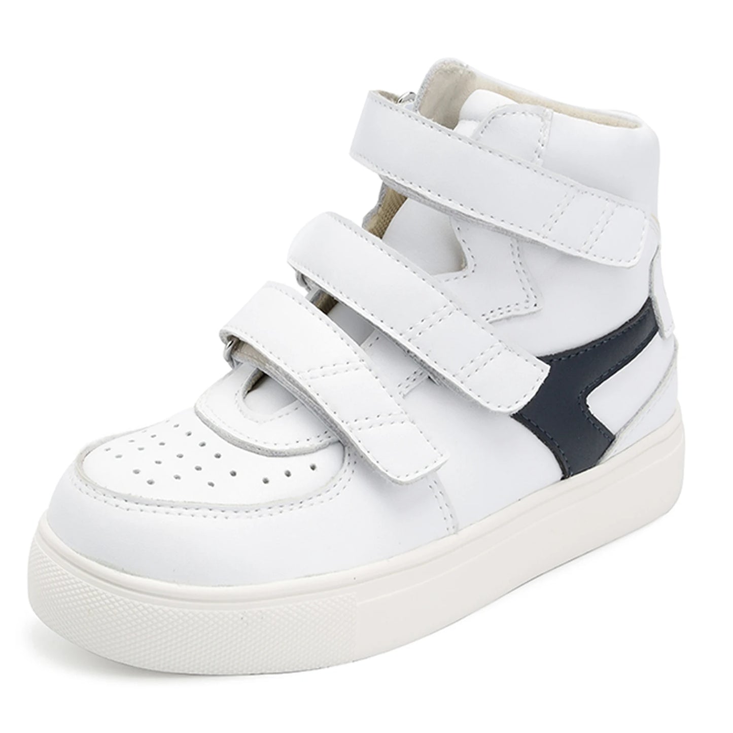 Kids Orthopedic Shoes for Boys and Girls with Arch Support Flat Feet, Black and Pink Leisure Walking Correcting Casual Sneakers