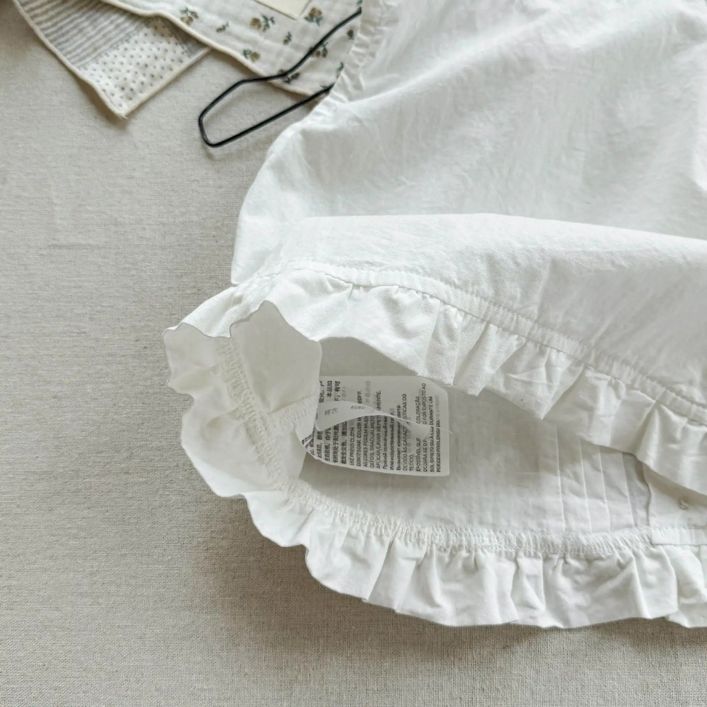 2025 Summer New Girls Sleeveless Lace Shirts Children Cotton Vest Baby Girls Blouse Solid Loose Princess Tops Kids Clothes