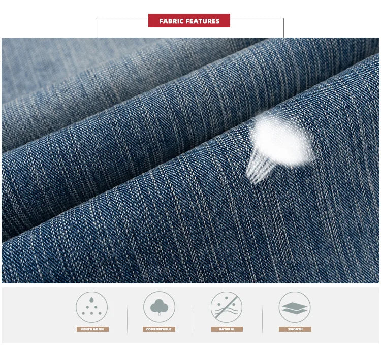 MIJKO Men Women Jeans Washed Fashion Rivet Casual Denim Pants