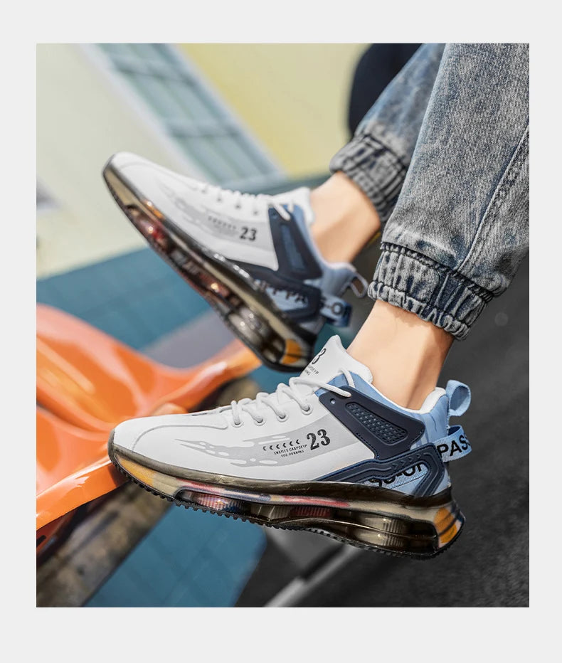 2025 Men Sneaker Shoes Casual Sports Basketball Shoes for Men High Top Male Running Shoe Walking Style Shoes Fashion Footwear