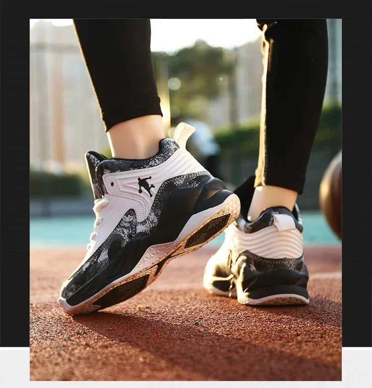 Children Sports Shoes 2025 Sneakers New Boys Brand Basketball Shoes for Kids Thick Sole Non-slip Child Boy Basket Trainer Shoes