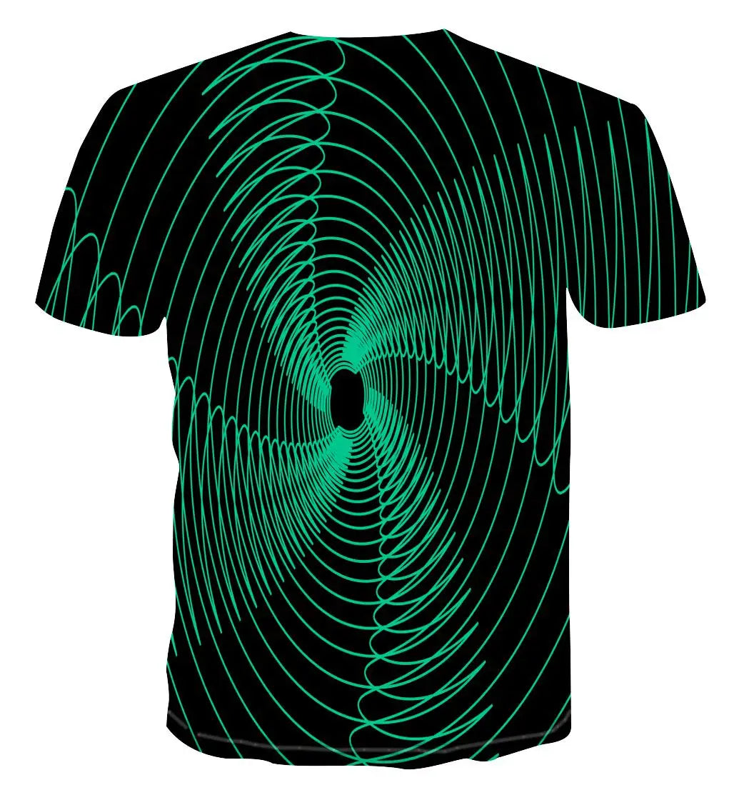 2022 New Summer Men's 3d T-shirt Casual Short-sleeved O-neck Fashion Funny Printing T-shirt Men and Women T-shirt High-quality