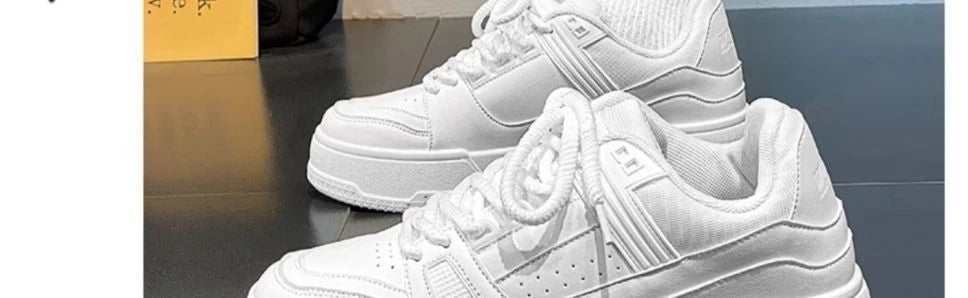 Men's Shoes New Breathable Fashion Sports Leisure Platform Shoes Antiodor Black Casual Shoes for Man Кроссовки Мужские