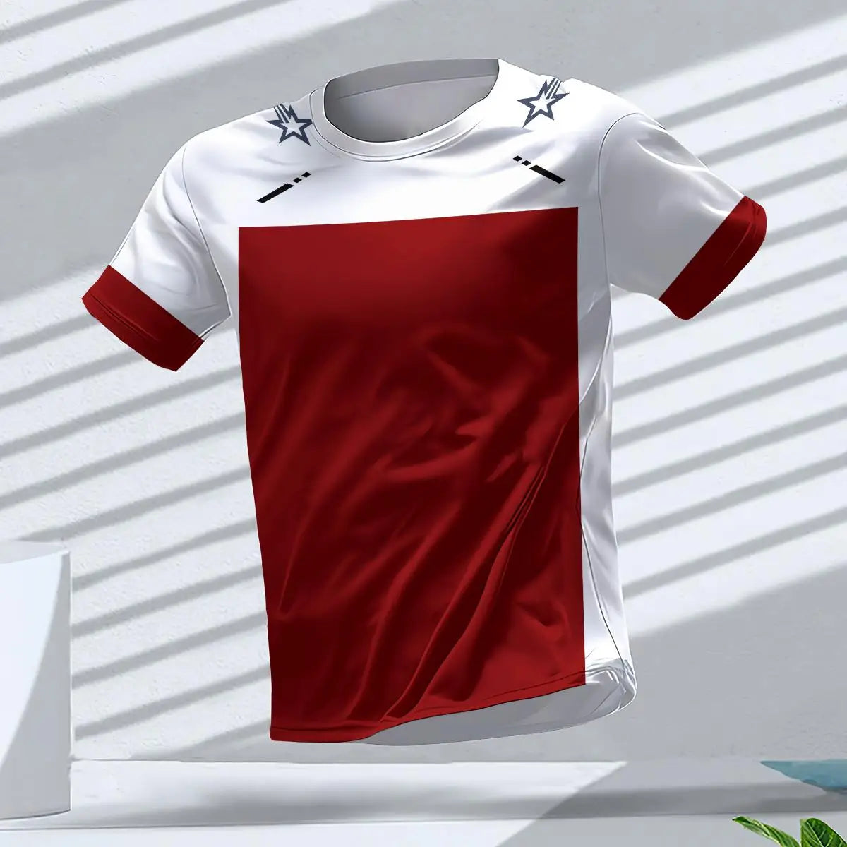 Summer Quick Dry Breathable Men's T Shirt Outdoor Run Fitness Sports Short Sleeve Tees Casual O-neck Oversized T-shirt Daily Top