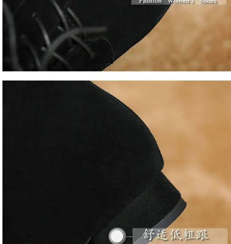 Super High Heel Boots High Heel Shoes Thick Heel Short Boots Autumn Winter 2025New Waterproof Platform Single Boot Women Boots