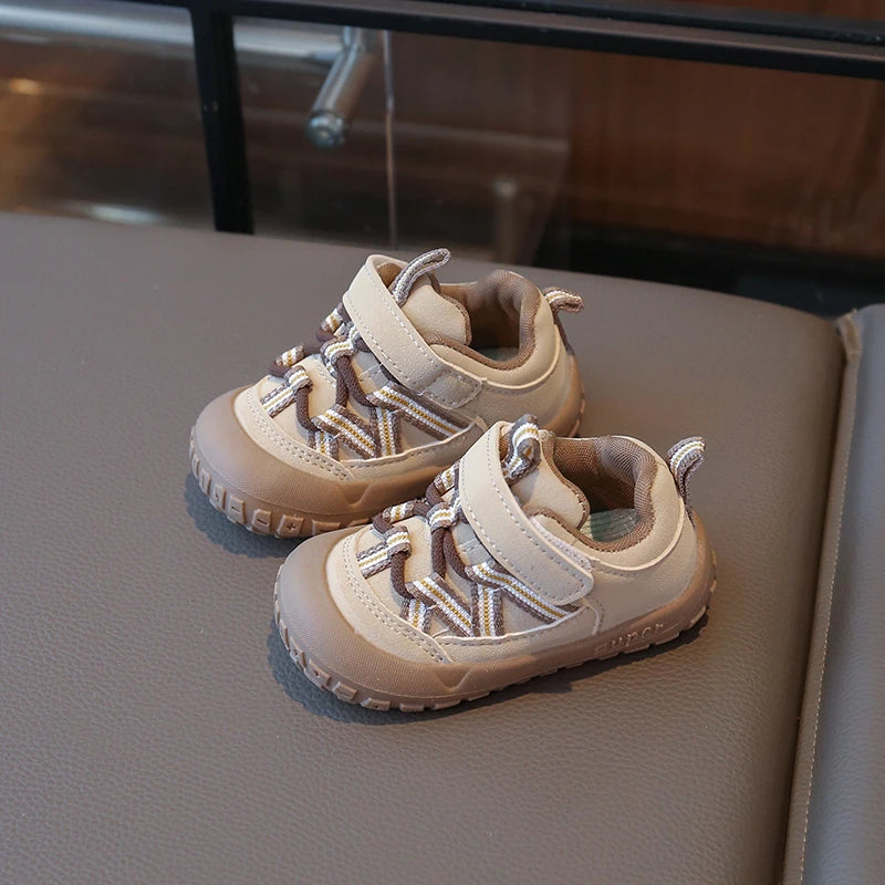 Baby Girls Casual Shoes Outdoor Children Sneakers Non-slip Soft Sole Toddler Kids Shoes Autumn Winter Comfortable Infant Shoes