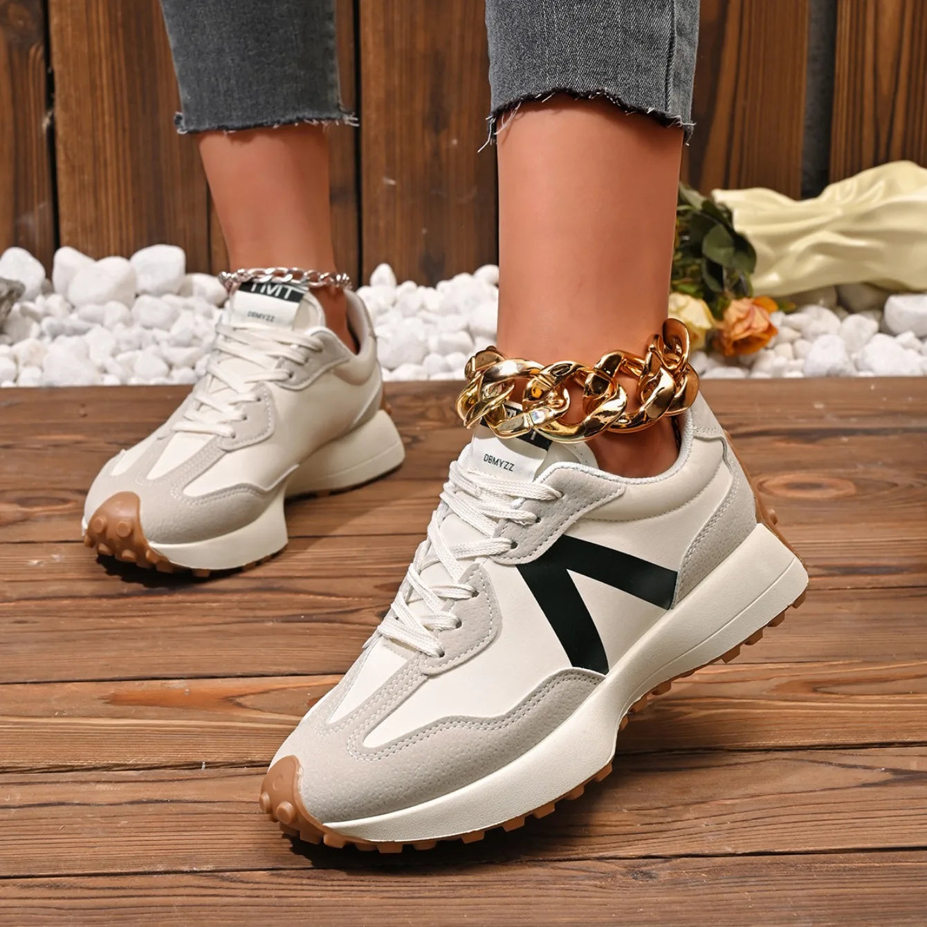 2025 Women Shoes Comfortable Quality Autumn Fashionable Sneakers Non-slip Wear-resistant Casual Couple Shoes Zapatos De Mujer