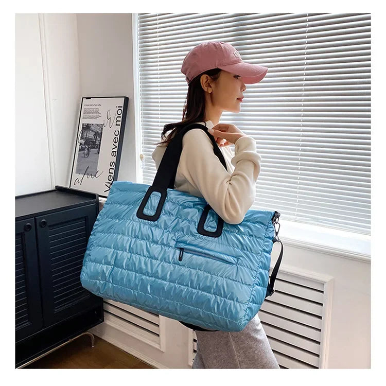 Large Capacity Fashion Short Trip Travel Bag Wet And Dry Separation Sports Waterproof Yoga Fitness Single Shoulder Luggage Bag