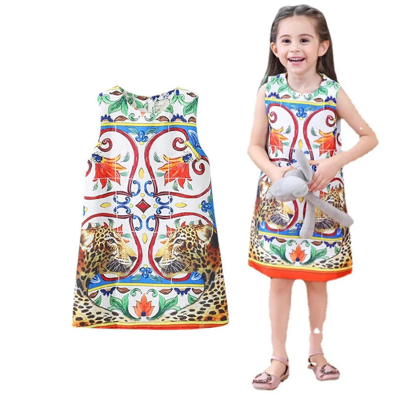 2025 Kids Costume Dresses For Girls  Children Party Dress Ball Grown Vestido Infantil Menina Princess Vestido Girl Clothing