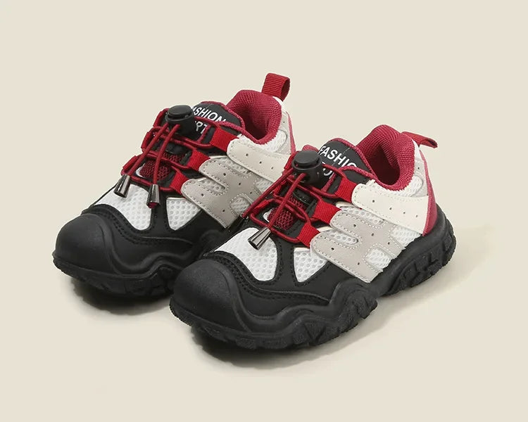 Kids Casual Footwear Boy Girl Outdoor Lightweight Running Sports Shoes Crash Resistant Toe Baby Infant Toddler Children Sneakers