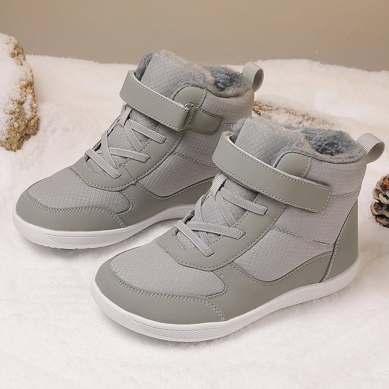 Kids Barefoot Snow Boots Winter Warm Boots for Girls Boys Outdoor Walking Non-slip Children's Shoes Girls' Boy Shoes Sneakers