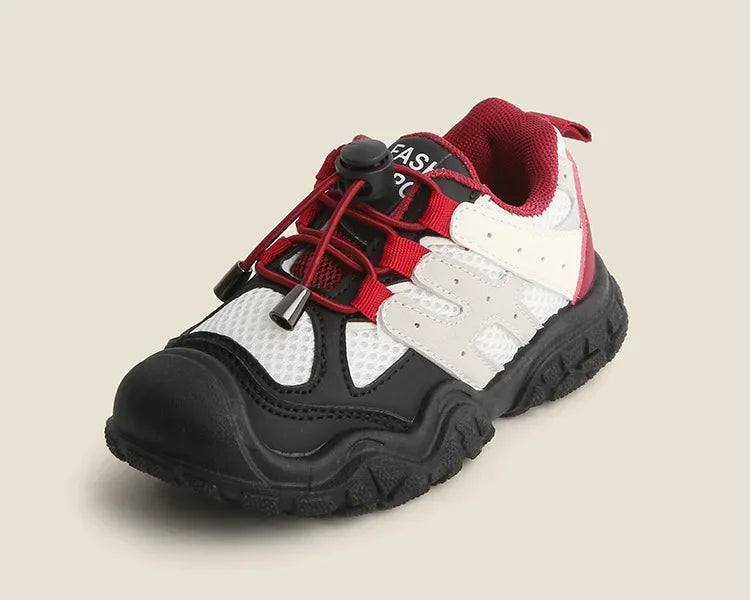 Kids Casual Footwear Boy Girl Outdoor Lightweight Running Sports Shoes Crash Resistant Toe Baby Infant Toddler Children Sneakers