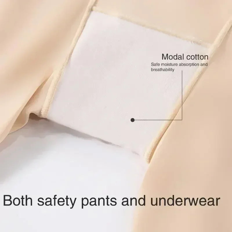 Women Breathable Anti Chafing Slip Shorts for Under Dress Underwear Safety Pant Elasticity Women Safety Panty Femalie Shorts