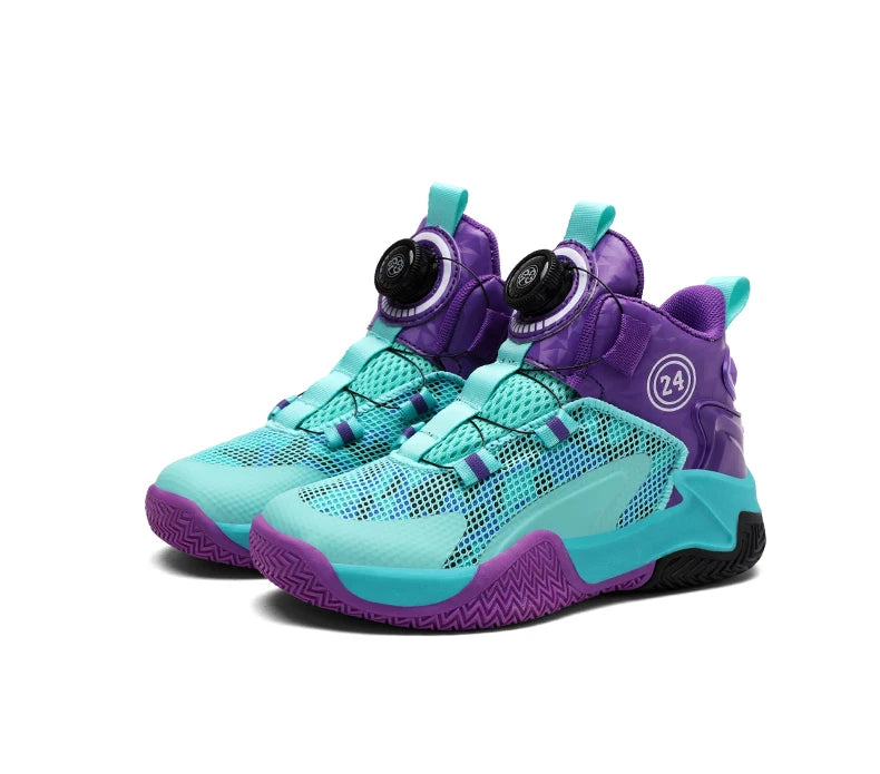 2025 New Children's Basketball Sports Shoes for Boys High Quality Running Kids Shoes Child Sneakers Non-Slip School Shoes