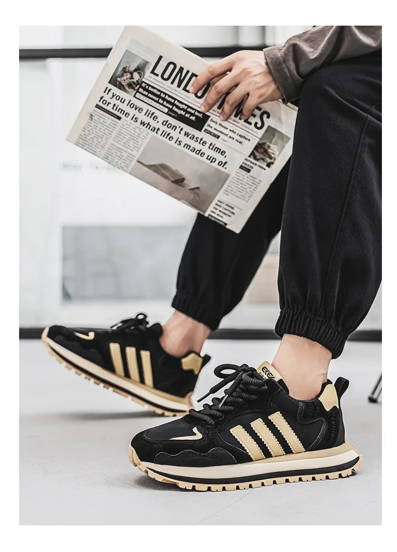 Men's Casual Shoes Men's Trendy Sneakers 2025 New Fashionable and Lightweight Mens Shoes, Versatile Men's Casual Sports Shoe