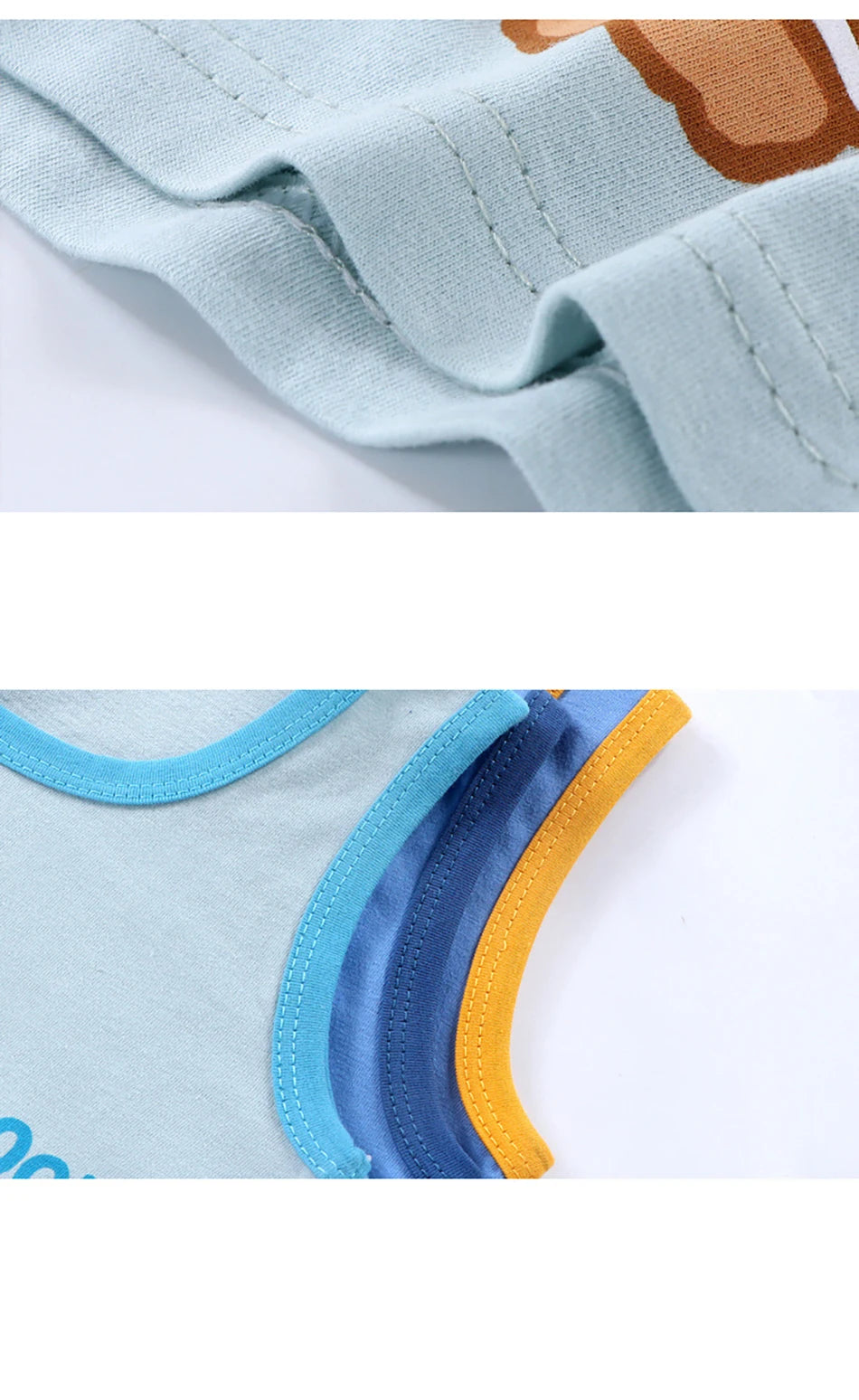 2025 New Kids Tank Tops and Shorts Set Summer Baby Toddler Sleeveless Outfit Girls Boys Casual Breathable Cartoon Clothing