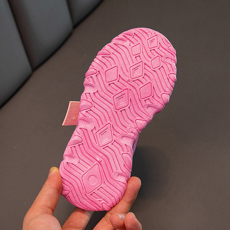 Kids Sports Shoes for Girls Boys Children Running Sneakers PU Soft School Casual Shoes Classic Fashion Anti-skid Spring Autumn