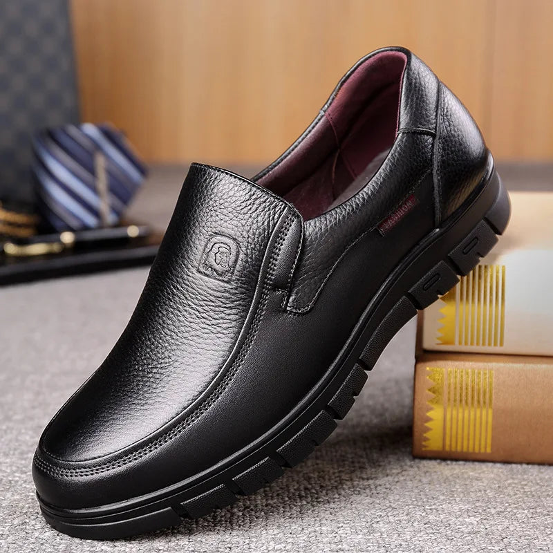 Handmade Men Shoes Genuine Leather Casual Shoes Sneaker for Men Platform Walking Shoes Outdoor Footwear Loafers Zapatos De Mujer