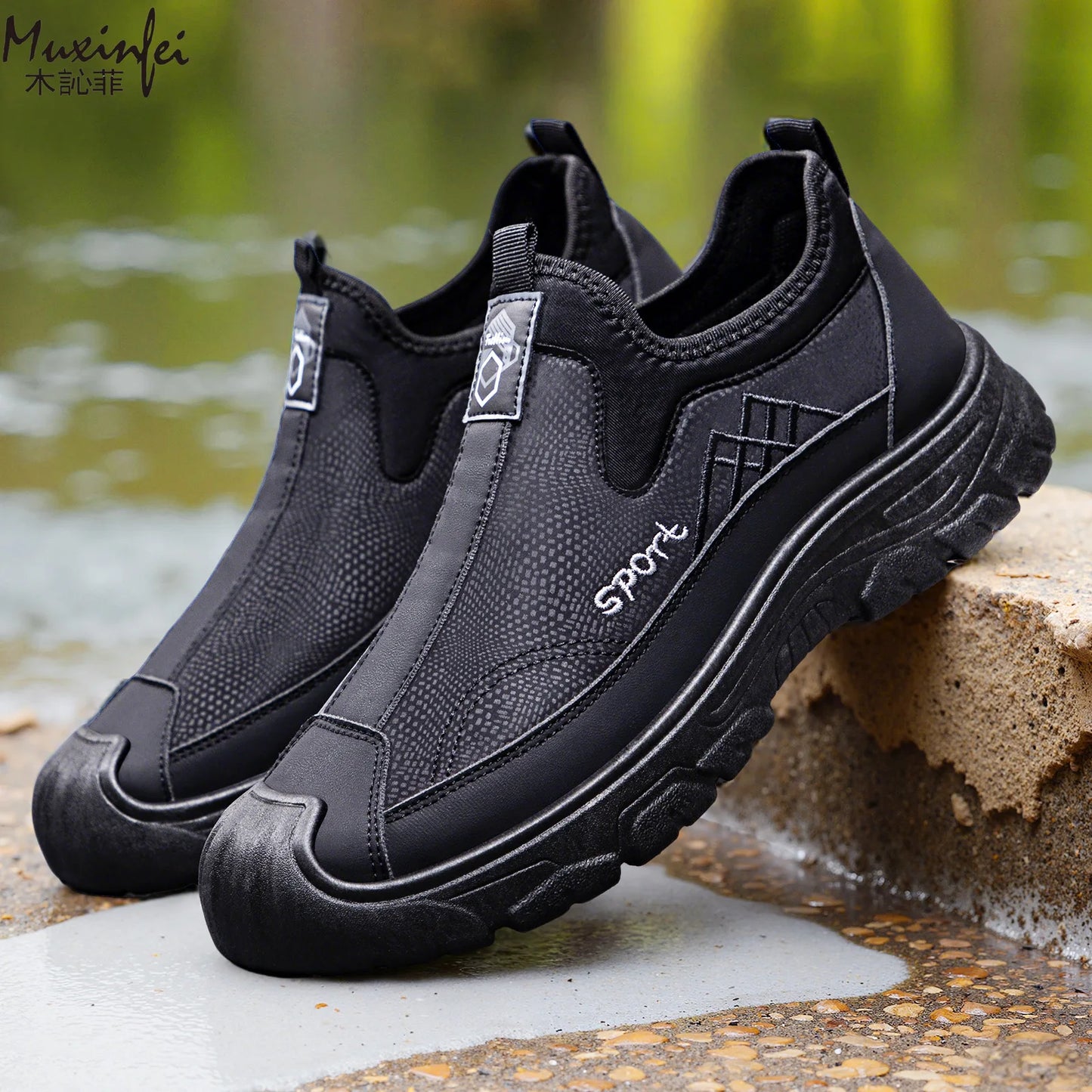 2025 New Men's Shoes Fashion Autumn Sports Shoes Anti slip Versatile Leisure Outdoor Hiking Men's Shoes
