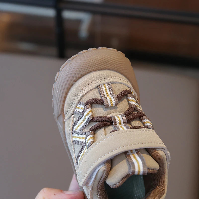 Baby Girls Casual Shoes Outdoor Children Sneakers Non-slip Soft Sole Toddler Kids Shoes Autumn Winter Comfortable Infant Shoes