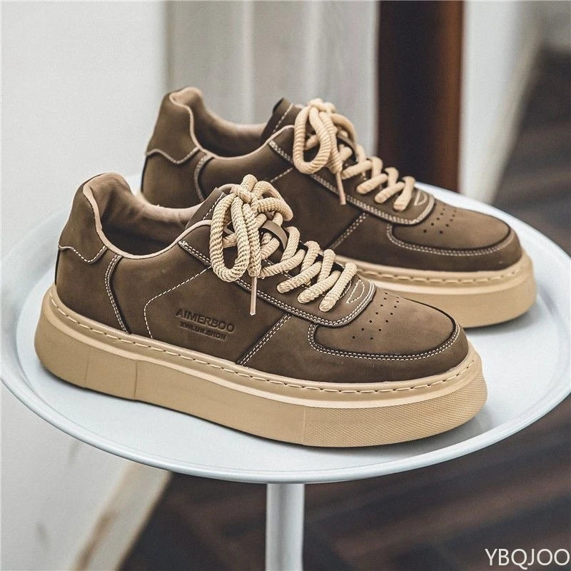 Men's shoes spring summer new styles men's niche design youth versatile casual shoes sports trendy shoes board shoes