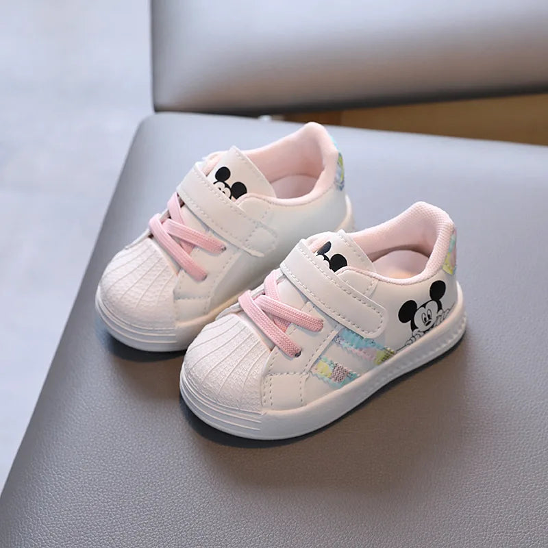Children's Shoes Fashionable Casual Sports Shoes Boys And Girls' Shoes Small White Shoes Soft Soled Children's Shoes