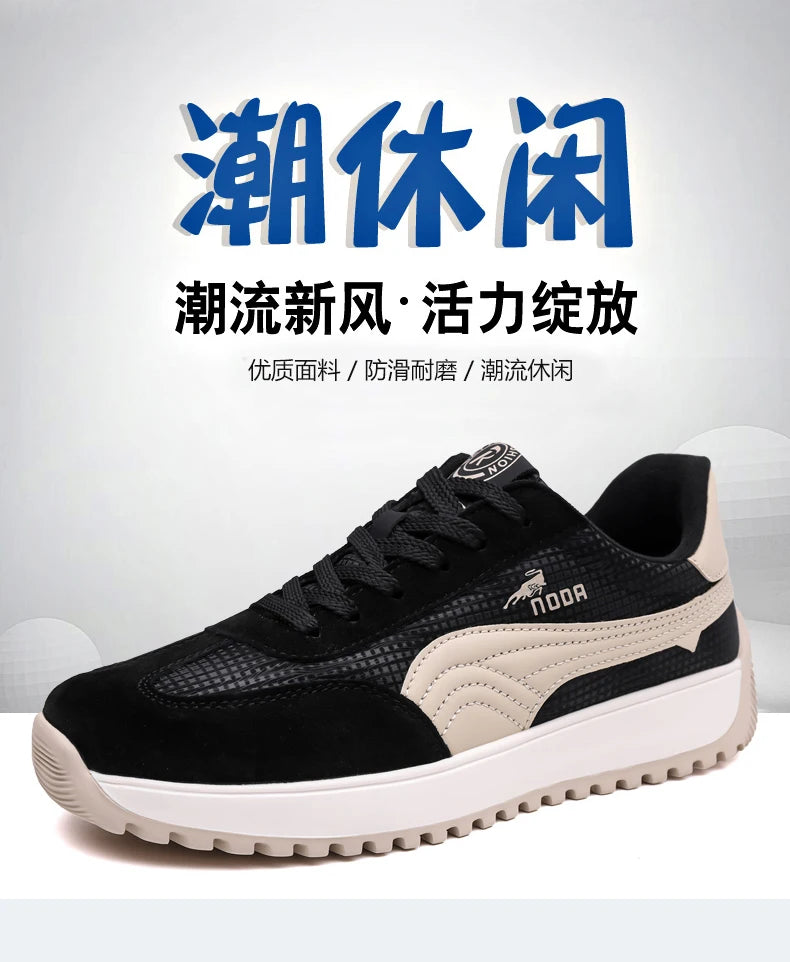 2025 New Men's Casual Shoes – Loafer-Style Sneakers, Breathable & Shock-Absorbing, Durable & Non-Slip, Lightweight Comfort, Fash