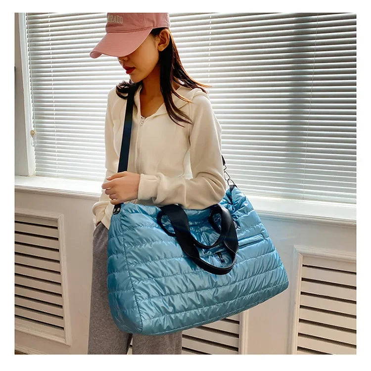 Large Capacity Fashion Short Trip Travel Bag Wet And Dry Separation Sports Waterproof Yoga Fitness Single Shoulder Luggage Bag