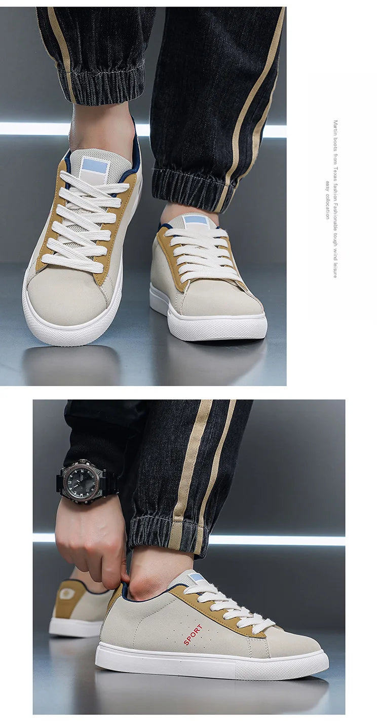 2025 New Shoes for Men Light Comfortable Male Sneakers Fashion Men's Casual Shoes Breathable Men's Flats Zapatos Para Hombre