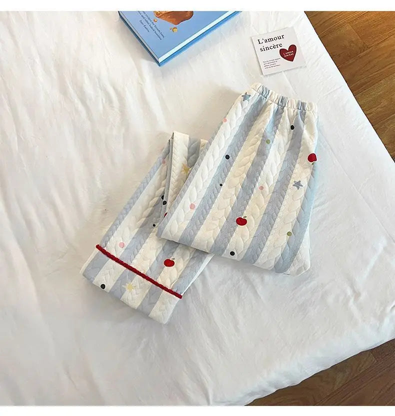 Hot Sanrio Girl Loungewear Set Hello Kitty Anime Kawaii Casual Loose Comfort Air-Layer Fabric 2-Piece Set Children Clothing New