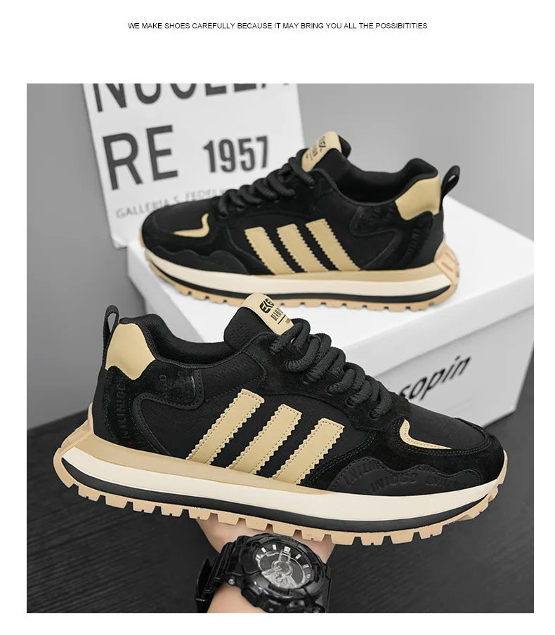 Men's Casual Shoes Men's Trendy Sneakers 2025 New Fashionable and Lightweight Mens Shoes, Versatile Men's Casual Sports Shoe