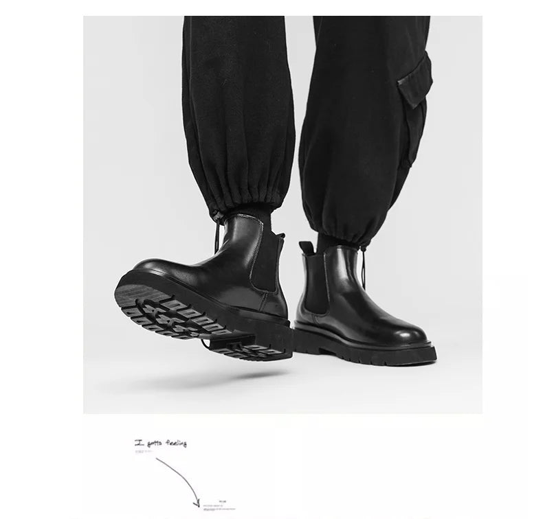 Boots Men Shoes Casual Shoes Classics Ankle Boots High Slip on  Office  Ventilate  Versatile Motorcycle