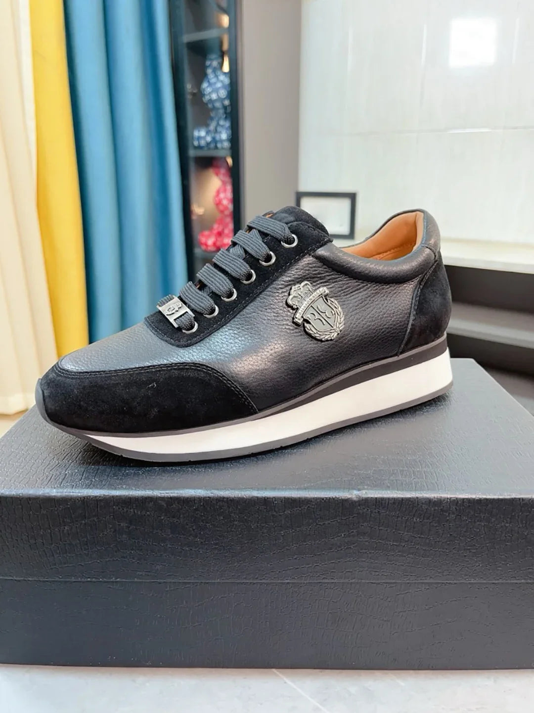 BILLIONAIRE BLLIYOSS Shoes for men Sports Shoes 2025 New Fashion Comfort High Quality Outdoors European Big size 38-45 Old Money