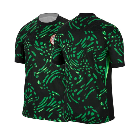 2025Football Jersey Nigeria 2024 Away Jersey Men Women Shirts Sports Casual 3D Printed Breathable Quick-Drying Oversized Clothes