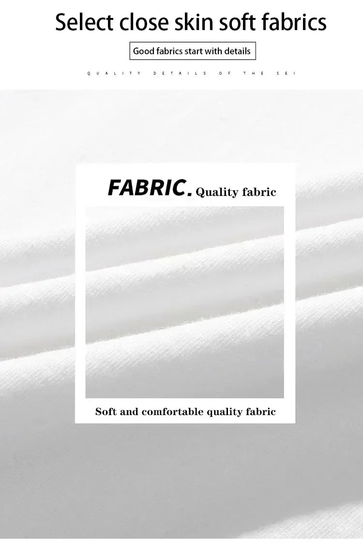 Summer Fashion Brand  Men's Clothes Business Casual Short-sleeved T-shirt Loose and Versatile Crew Neck Top Breathable T-shirt